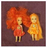 (2) Chic Fashion Dolls Little Sister Size 4'
