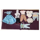(4) Gal Zip-Lock Bags of (5ish) Doll Outfits