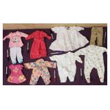 (5) Gal Zip-Lock Bags of (5) Doll Outfits