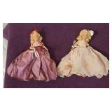 (2) Storybook Dolls by Nancy Ann, July & Rosebud