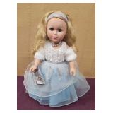 Citytoy 18' Blonde blue eyes Princess Dress,