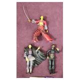 (3) Assorted Action Figures