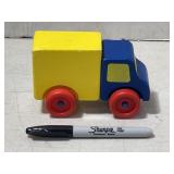 Vintage Wood Haba Delivery Truck