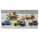 Vintage Hand-Made Wood Toys