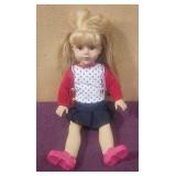 18' Madame Alexander Vinyl Soft Bodied Doll