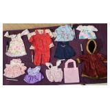 (4) Gal Zip-Lock Bags of (5+) Doll Outfits