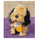 Vintage Sing Yip Electronic Plush Dog Toy 12'