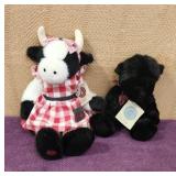 (2) Boyd's Bears 10' & 13' Plush Bull & Ape
