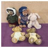(5) Boyd's Bears 9' Plush Bears (1 is a Pig)