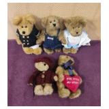 (5) Boyd's Bears 6-9' Plush Bears