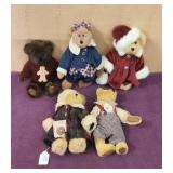 (5) Boyd's Bears 9' Plush Bears