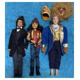 Set of (3) Mattel Disney Figures