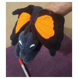 Vtg 1993 Plush Creations Monarch Butterfly Glove