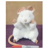 Folkmanis White Mouse Hand Puppet