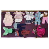 (6) Gal Zip-Lock Bags of Doll Clothes