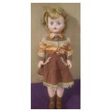 20' 50s Dale Evans Style Fashion Doll  'Gail of