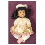 8' Porcelain Baby Doll, Makers Mark Illegible