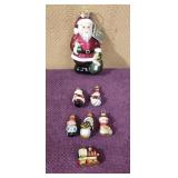 Seasons of Cannon Falls Santa & 6 Small Ornaments