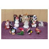 Box of 10 Christmas Ornaments & Decorations