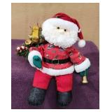 Vtg Shelf Sitting Musical Santa, 7' Sitting