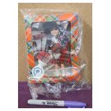 Scottish Bagpipe Player Christmas Ornament