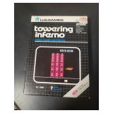 TOWERING INFERNO ATARI 2600 VIDEO GAME CIB