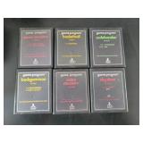 6 ATARI 2600 VIDEO GAMES
