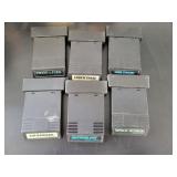 6 ATARI 2600 VIDEO GAMES