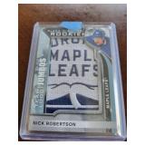 NICK ROBINSON RC PATCH TRADING CARD