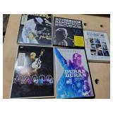 ROCK BANDS DVDS