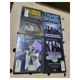 ROCK BANDS DVDS