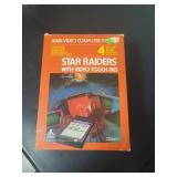 STAR RAIDERS ATARI 2600 VIDEO GAME & GAME PAD CIB