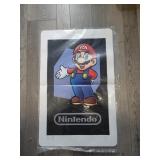 VINTAGE GIANT NINTENDO AR CARD POST LIKE NEW