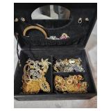 JEWELRY BOX WITH CONTENTS