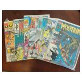 VINTAGE WOLVERINE COMIC BOOKS