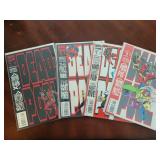 VINTAGE DEAD POOL 1-4 COMIC BOOKS