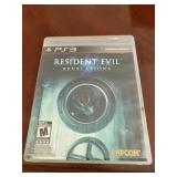 PS3 RESIDENT EVIL VIDEO GAME