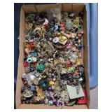 LARGE BAG OF COSTUME JEWELRY