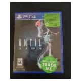 PS4 UNTIL DAWN VIDEO GAME