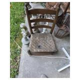 Lot with Chair ,Bucket, Misc