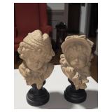 Bust of Boy and Girl