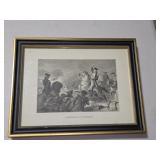 Print Washington at Monmouth