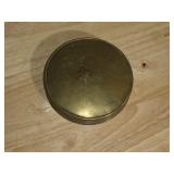 Round Brass Compact