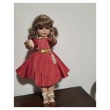14' Madam Alexander Doll in Red Dress