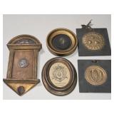 Lot of 5 Plaques and Frames