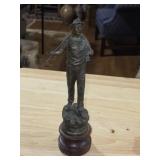 Statue of Man with Hoe