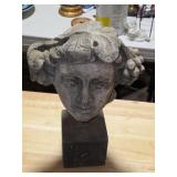 Statue of Head on a square