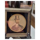Man in Top Hat Framed