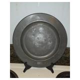 12' Round Pewter Charger