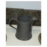 Pewter Pitcher White Hart